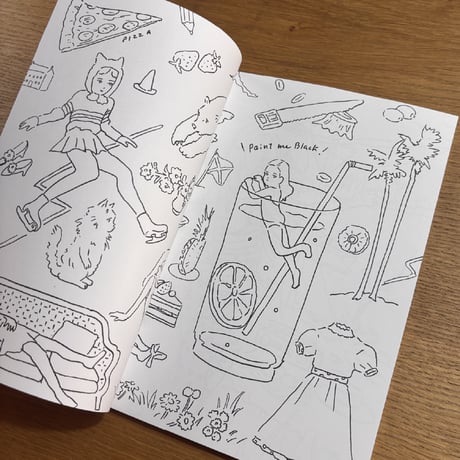 Kokeshisky／COLORING BOOK