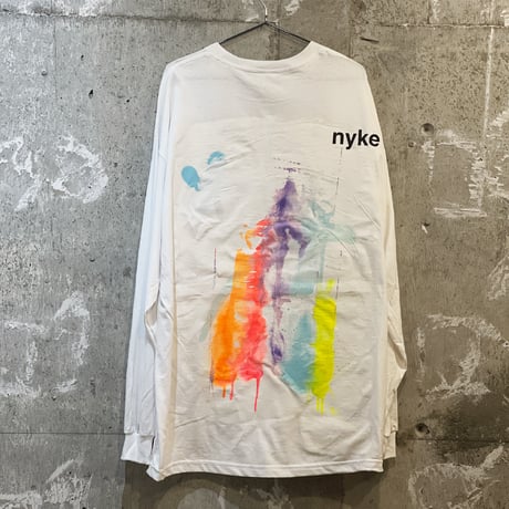 nyke×CENTER limited long sleeve T-shirt／2XL