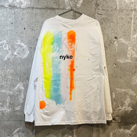 nyke×CENTER limited long sleeve T-shirt／XL
