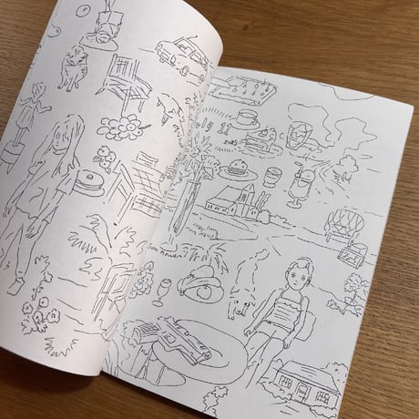 Kokeshisky／COLORING BOOK