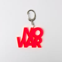 北山雅和／“NO WAR” key ring - Small
