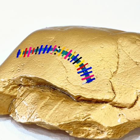 Golden “IKEZU” Stone No.006