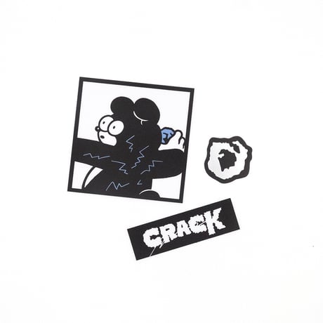 BRIDGE SHIP HOUSE／CRACK stickers pack