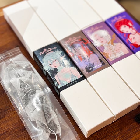 『Moon Drifters Pixel Skin』限定teabags／4箱セット