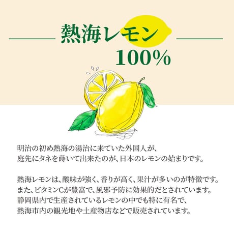 熱海レモンケーキ4個箱入り