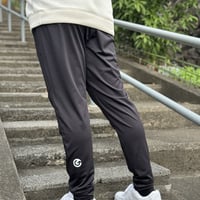 新発売　GROW UP ストレッチジョガーパンツ ブラック
