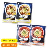 かけウドンド×2食 かけ油ウドンド×2食  合計4食分セット