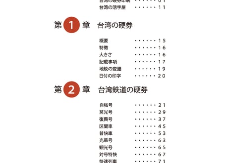 台湾きっぷの魅力 硬券編