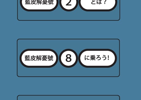 藍皮解憂號に乗ろう！
