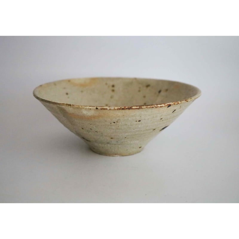 尾形 アツシ／ヒビ粉引洋鉢 c | sumica栖