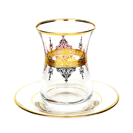 チャイグラス (トルコの紅茶グラス) AYAB003