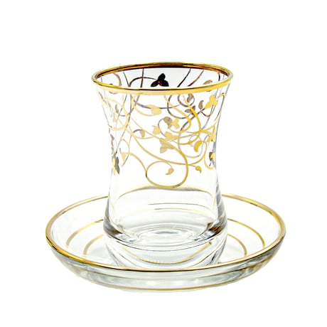 チャイグラス (トルコの紅茶グラス) AYAB008