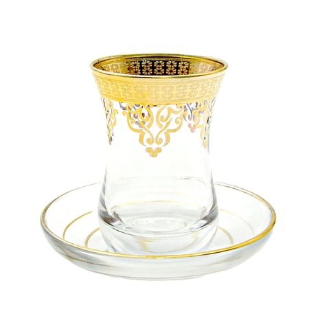 チャイグラス (トルコの紅茶グラス)AYAB0012