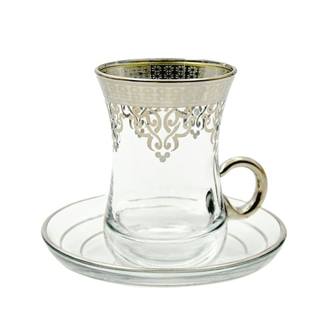チャイグラス (トルコの紅茶グラス・取手付き) AYSB0014