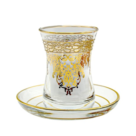 チャイグラス (トルコの紅茶グラス)   AYAB0010