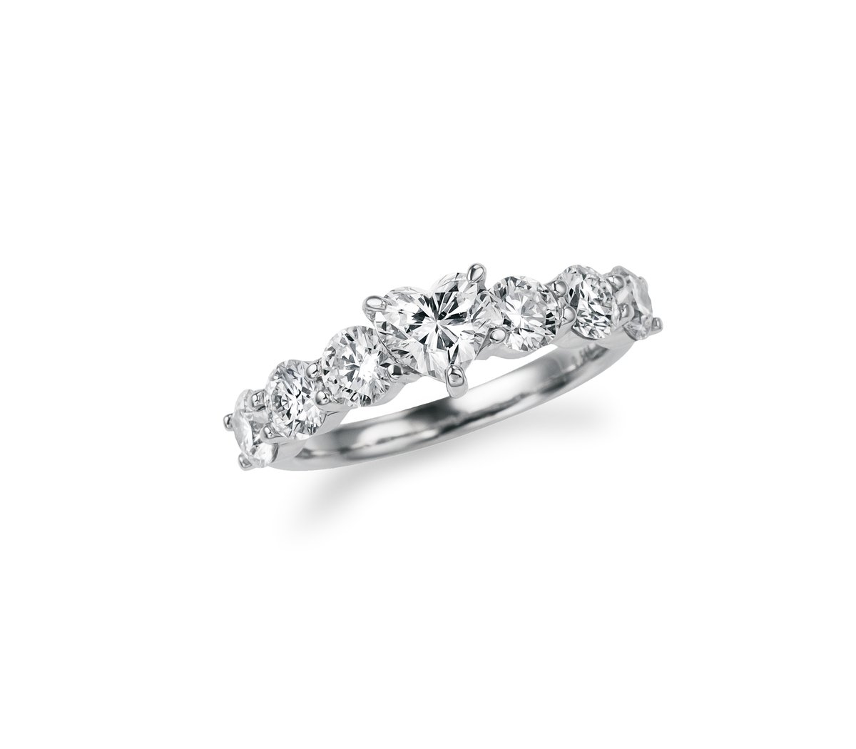 センターハートエタニティリング/中石0.5ct合計1.7ct | Kai.k センターハートエタニティリング/中石0.5ct合計1.7ct | Kai.k