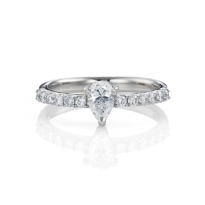 0.4ct upペアシェイプリング | Kai.k jewelry 0.4ct upペアシェイプリング | Kai.k jewelry