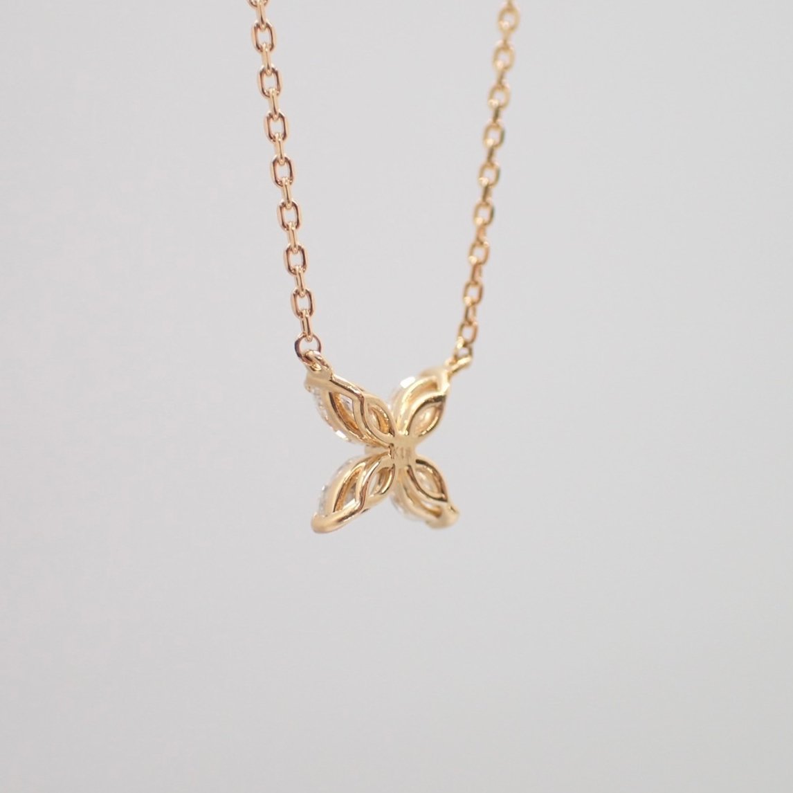 マーキスカットネックレス | Kai.k jewelry