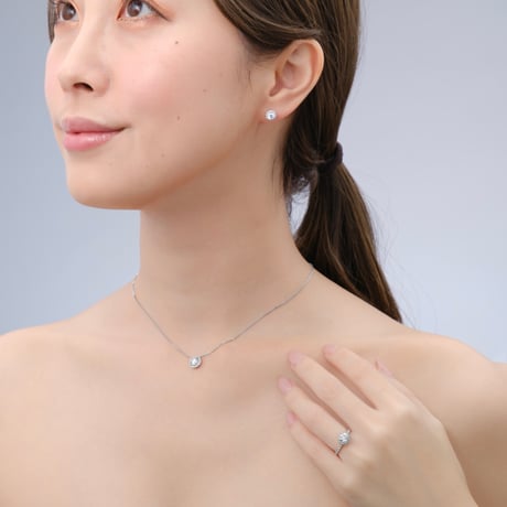 ヘイローネックレス/3EX　0.3ct、0.5ct、0.7ct、1ct