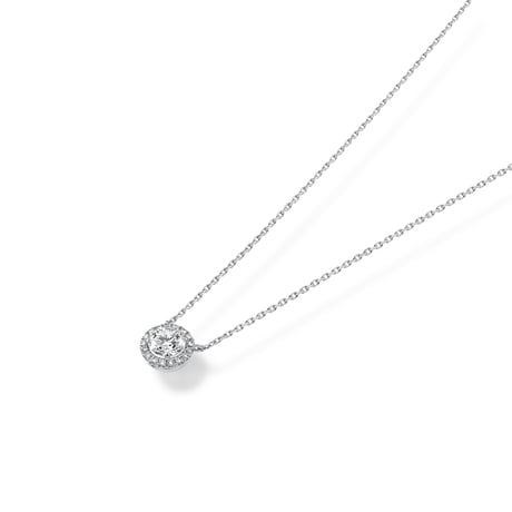 ヘイローネックレス/3EX　0.3ct、0.5ct、0.7ct、1ct