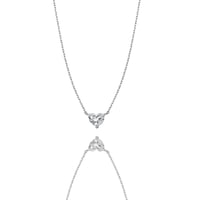 1ct 　ハートシェイプネックレス