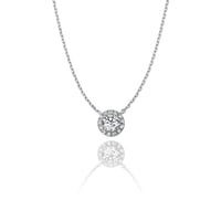 ヘイローネックレス/3EX　0.3ct、0.5ct、0.7ct、1ct