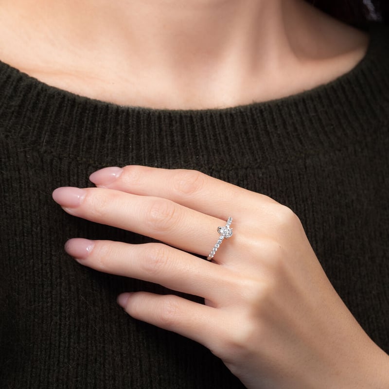 0.4ct upペアシェイプリング | Kai.k jewelry 0.4ct upペアシェイプリング | Kai.k jewelry