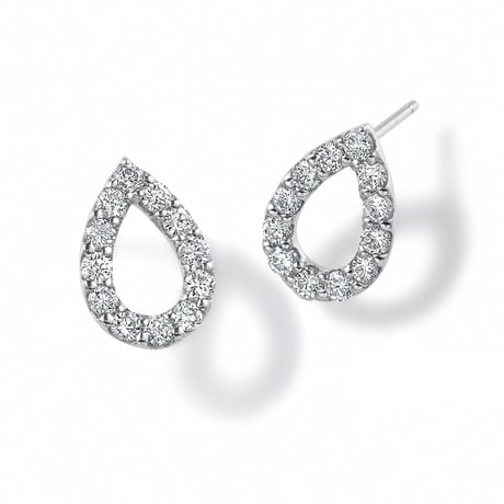 雫ピアス（ダイヤモンド約0.7ct）