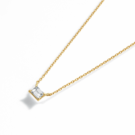 バゲットネックレス 0.2ct G SI1 up