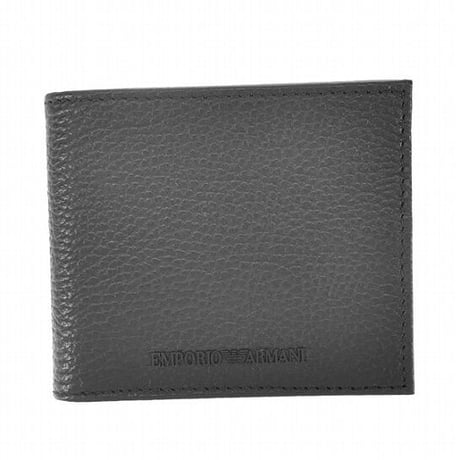 【import】EMPORIO ARMANI E.アルマーニ Y4R167 Y068E 83217 二つ折り財布