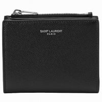 SAINT LAURENT サンローランブリー　575789 BTY0N 1000 YSL 二つ折り財布