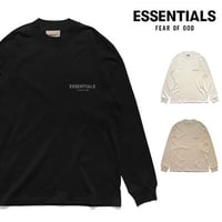 FOG ESSENTIALS/エッセンシャルズ  LONG SLEEVE TEE FEAR OF GOD ロンT フロント ロゴ