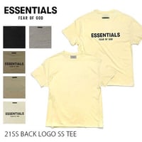FOG ESSENTIALS/エッセンシャルズ 　BACK LOGO SS TEE FEAR OF GOD Tシャツ バックロゴ 半袖 正規品