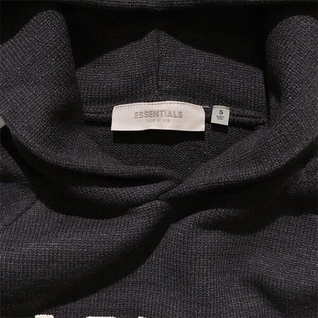 FOG ESSENTIALS/エッセンシャルズ  1977 KNIT PULLOVER HOODIE フーディー ロゴ ニットパーカー