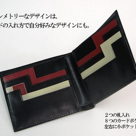 アーロン・アーヴィン(Aaron Irvin)　本革/レザー 二つ折り財布 Wallet AA-WLT