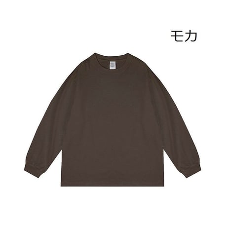 長袖無地トップス ユニセックスP12569--058-SE-P