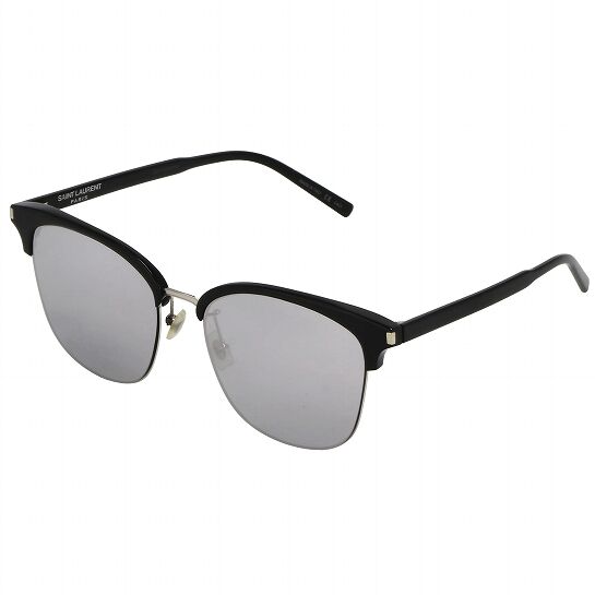 サンローラン サングラス 完売 超美品 ブラック最終値下げ☆ import】SAINT LAURENT サンローラン サングラス S.L SL 201/K