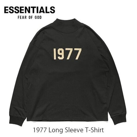 FOG ESSENTIALS/エッセンシャルズ  1977 Long Sleeve T-Shirt FEAR OF GOD ロゴ ロングスリーブTシャツfog-1977-longtee