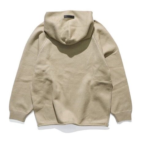 FOG ESSENTIALS/エッセンシャルズ  1977 KNIT PULLOVER HOODIE フーディー ロゴ ニットパーカー