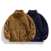 シンプルボアジャケット：P12973
