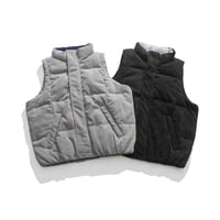 無地ダウンベスト P12838--0166-SE-y
