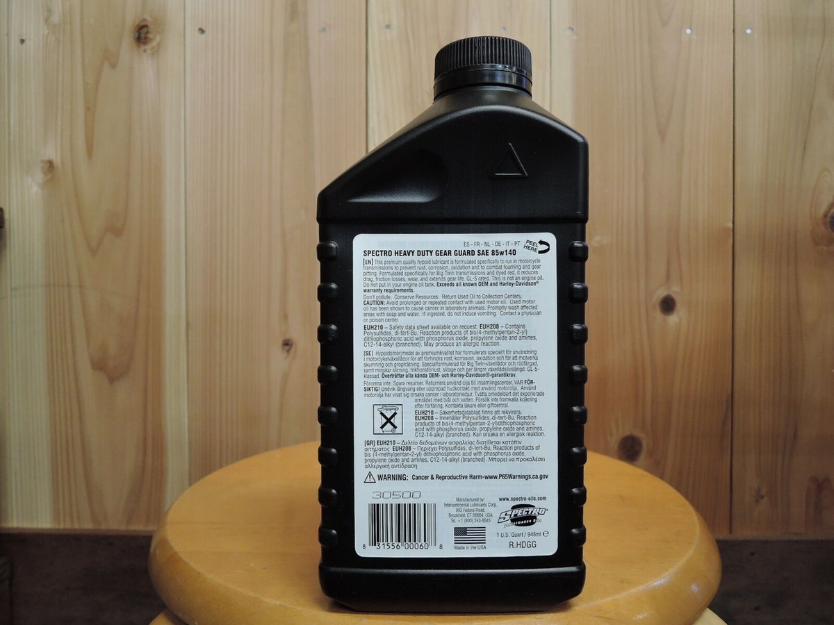 SPECTRO Heavy Duty ギアオイル SAE 85W-140 Amazon.com: Spectro Oil R.HDGG Transmission Oil (Heavy Duty