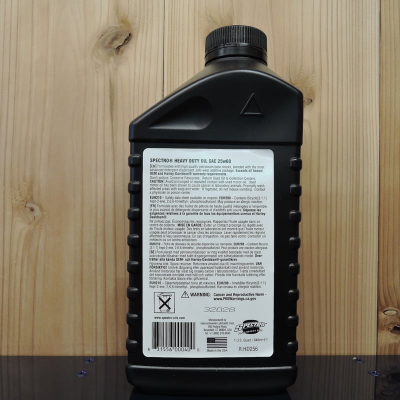 スペクトロ ヘビーデューティ 25W－60 | one make jp