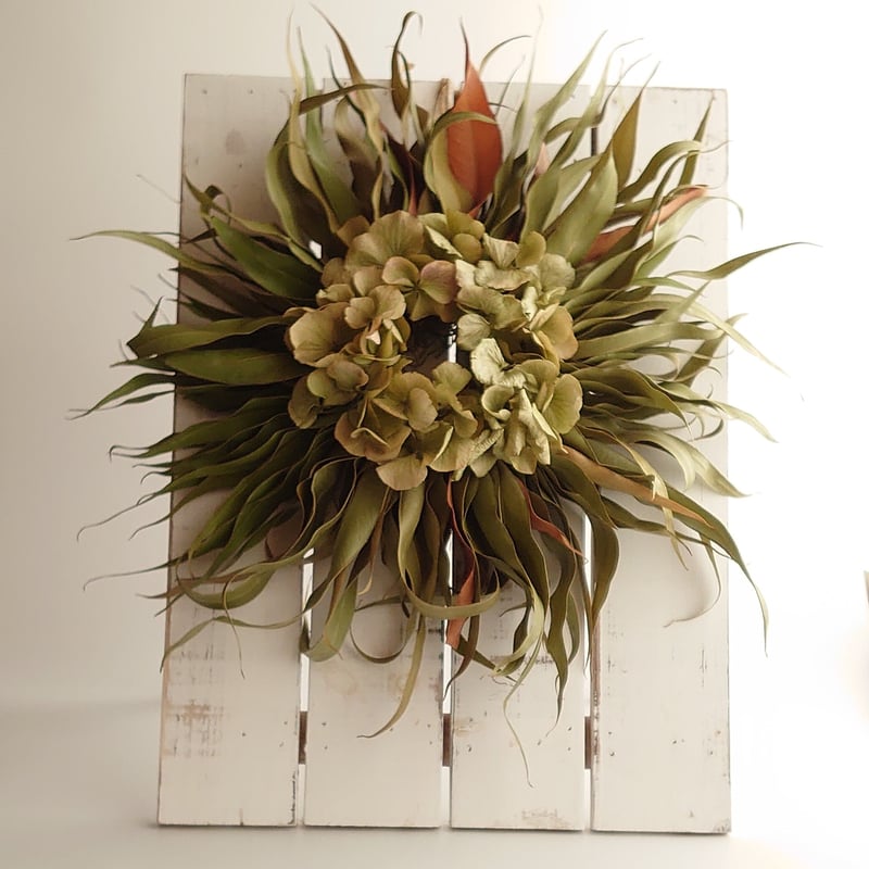 レモンユーカリのリース | ドライフラワーインテリアのお店 Nā pua