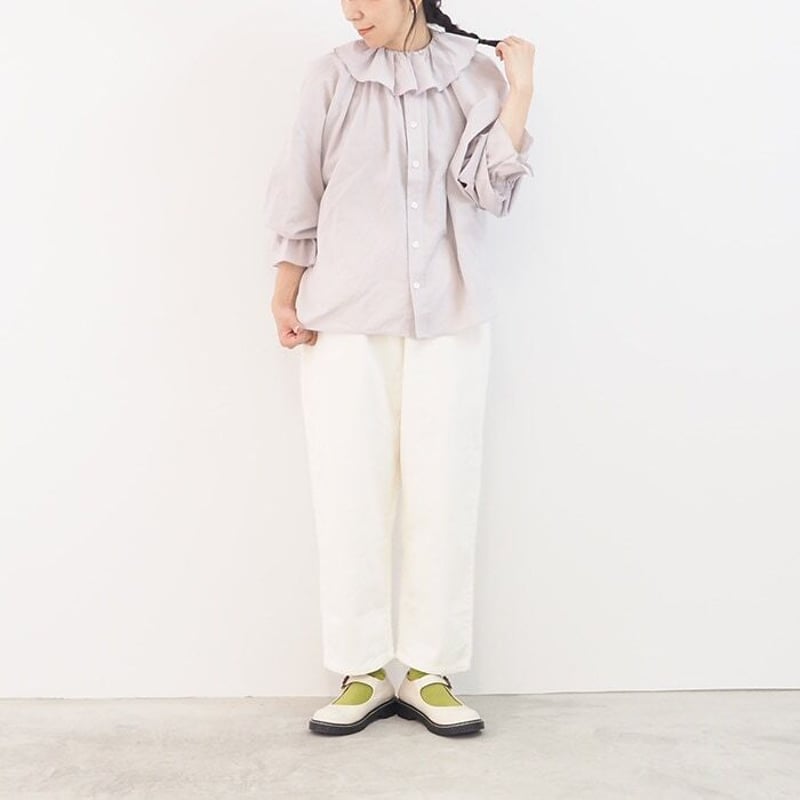 NARU factory(ナルファクトリー) ふんわりローンリーフシャツ NARU ナル ふんわりローンリーフシャツ | hana hana