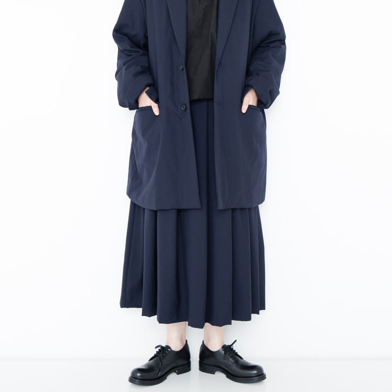 Veritecoeur VC-2525 バックギャザースカート / NAVY | hana hana