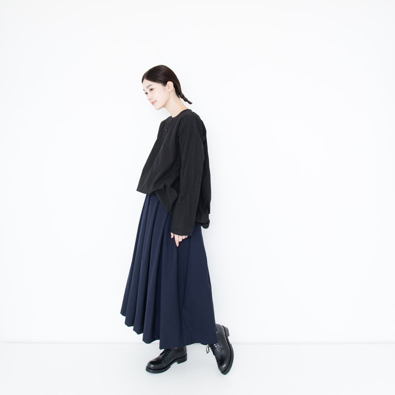 Veritecoeur VC-2525 バックギャザースカート / NAVY | hana hana