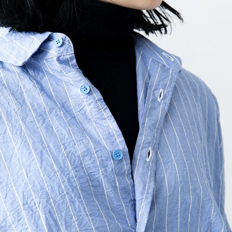 Veritecoeur ヴェリテクールVC-2419 バックギャザーシャツ | hana hana