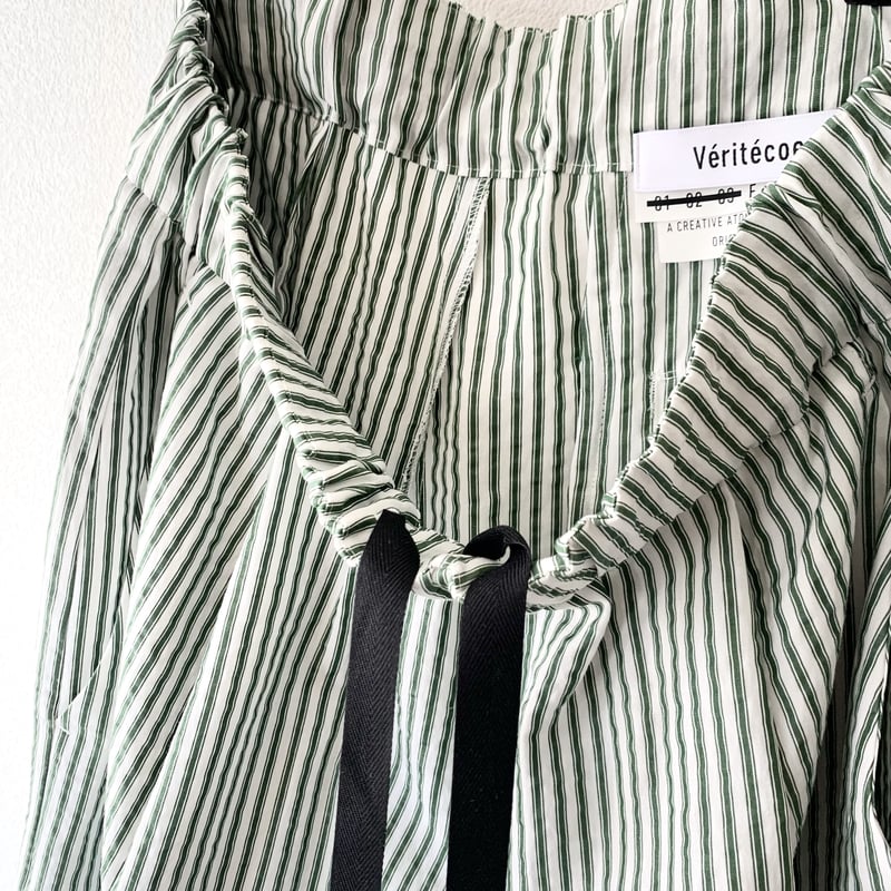 Veritecoeur ヴェリテクール VC-2465B タックパンツ | hana hana 