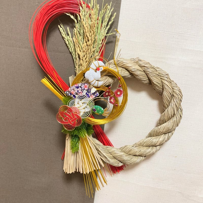 見本品】しめ縄飾り/artificial flower | noix